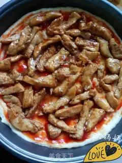 Make Chicken potato pizza step 9