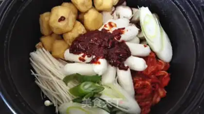 Make The Korean army fire pot step 9