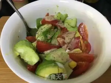 Make Vegetable fruit salad step 7