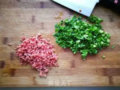 Make Celery egg omelet step 3