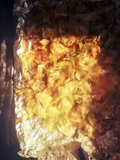Make A piece of rice cake step 5