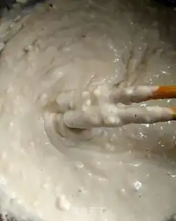 Make A piece of rice cake step 9