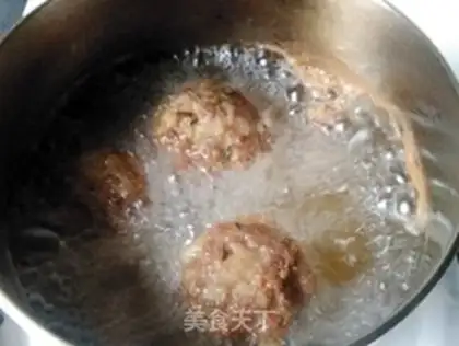 Make Salted egg yellow lion head step 7