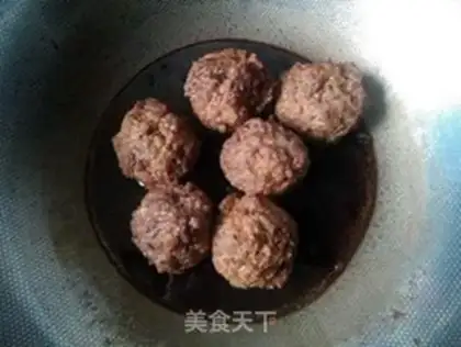 Make Salted egg yellow lion head step 9