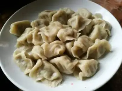 Make Carrot lamb dumplings step 13