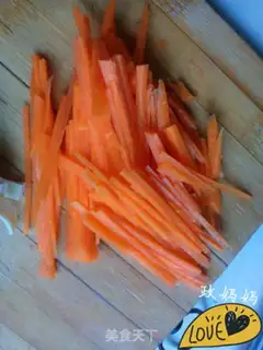 Make Carrot, bean peel step 0