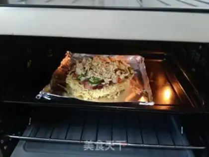Make Noodle pizza step 5