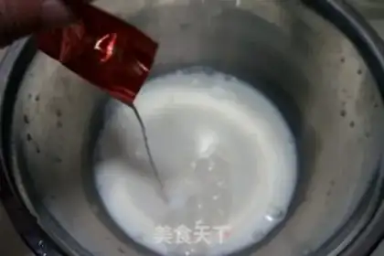 Make Ice strawberry yogurt step 2