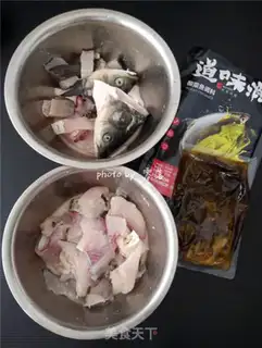 Make Sichuan sourfish step 2