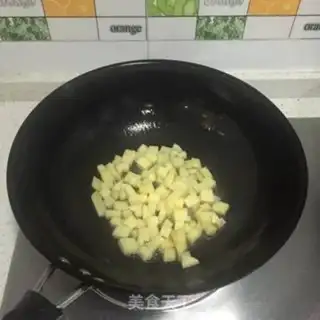 Make Potato beef rice step 2