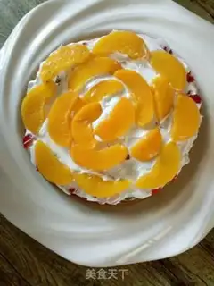 Make Fruit and vegetable birthday cake step 9