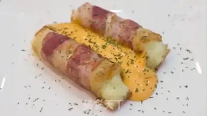 Make Cheese bacon toast step 15