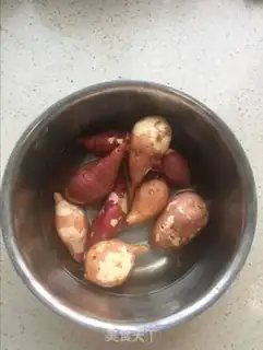 Make Potato dates step 1