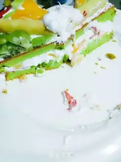 Make Fruit and vegetable birthday cake step 13