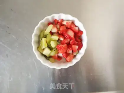 Make Double bacterium yogurt fruit cup step 8