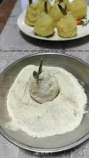 Make Pixie-tail shrimp ball step 6