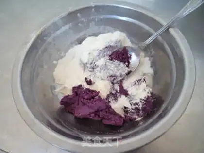 Make Potatoballs, rice porridge step 4