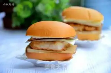 Make Mini-egg dry burger step 10