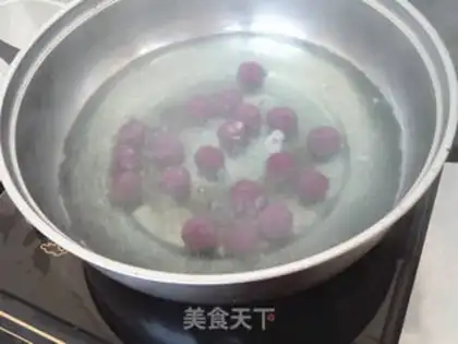 Make Potatoballs, rice porridge step 6