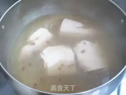 Make Tofu corn burns pigs