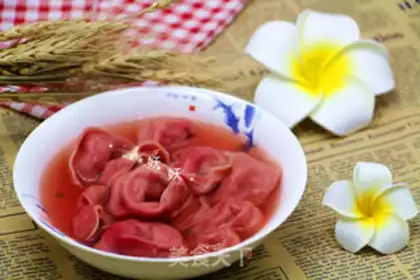Make Red Won dumplings step 20