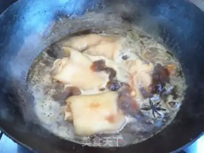 Make Tofu corn burns pigs