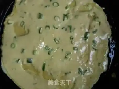 Make So soft egg pancakes step 2