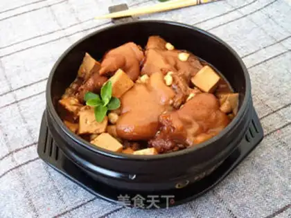 Make Tofu corn burns pigs