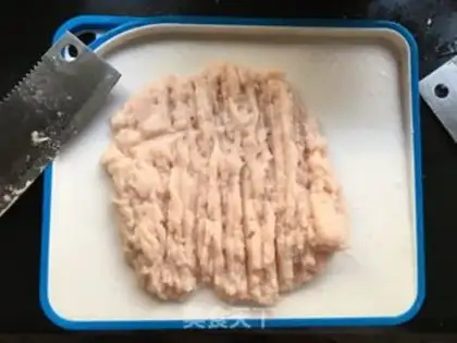 Make A fish cake step 4