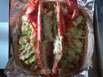 Make Lobster pizza step 12