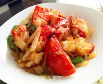 Make Lobster onions step 5