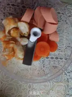 Make Shrimp cake step 1