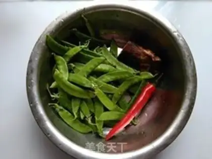 Make Dutch beans step 0