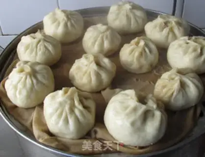 Make A bean-fruit bun step 11