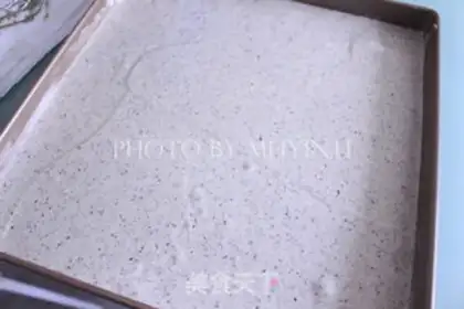 Make Sesame cake rolls step 6