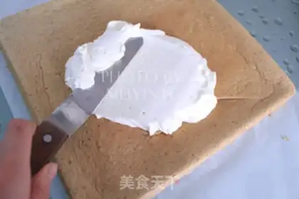 Make Sesame cake rolls step 9