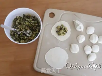 Make Ground vegan dumplings step 8
