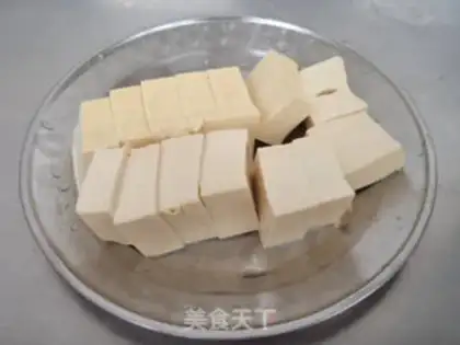 Make ♪ Golden fungus tofu ♪ step 1