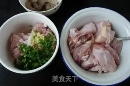 Make Chicken leg soup step 1