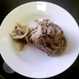 Make Mushroom fried meat step 1