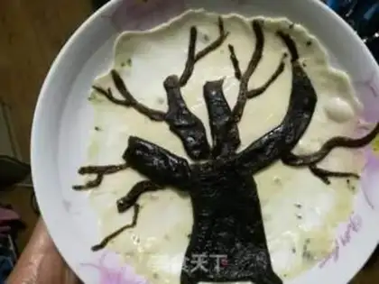 Make The flood cave tree of Shanxi step 16
