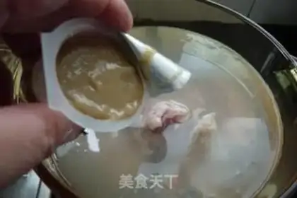 Make Chicken leg soup step 2