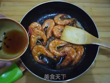 Make Coke shrimp step 5