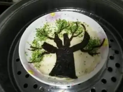 Make The flood cave tree of Shanxi step 20