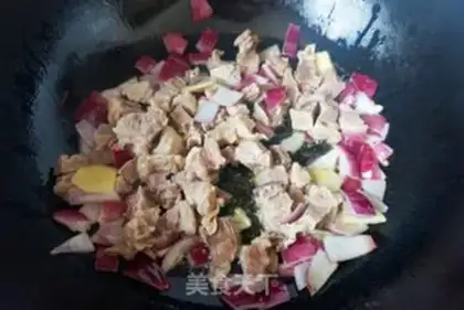Make Curry beef rice step 5