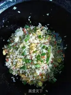 Make Delicious egg fried rice step 3