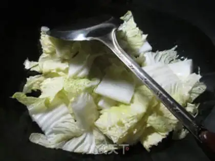 Make Holy fruit and cabbage step 2