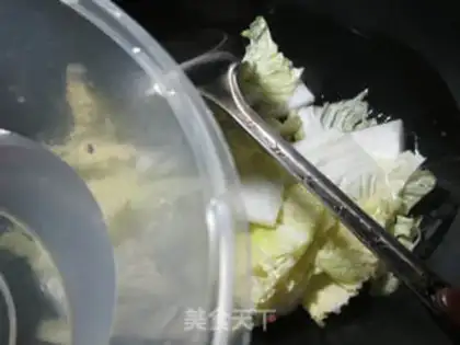 Make Holy fruit and cabbage step 3
