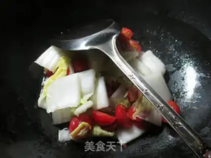 Make Holy fruit and cabbage step 5