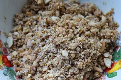 Make Pumpkin peanuts step 3